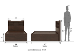 Amber Double Bed