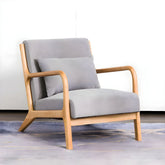 Liwaryon Beech Wood Single Seater Sofa