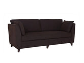 Mauk 3 Seater Sofa - Mohagony Brown