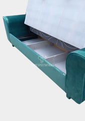 Green 2 Sofa Cum Bed