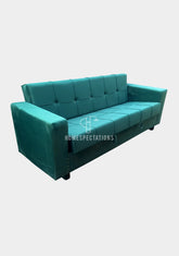 Sea Green Sofa Cum Bed