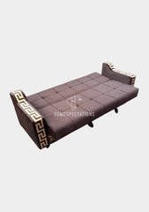 Gucci Brown Sofa Cum Bed