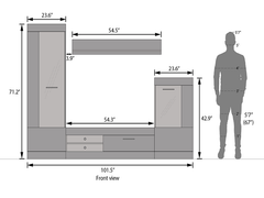 Winchester Entertainment Unit Set