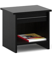 Aruba Bed Side Table - Dark Brown