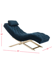 Angeliona Armless Chaise Lounge