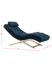 Angeliona Armless Chaise Lounge