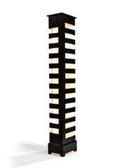 Wooden Cutwork Floor Lamp ( with 2 Lights )