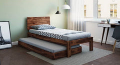 Carter Single Bed in Pure Wood