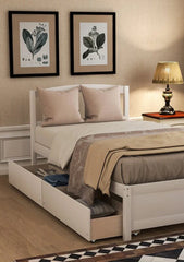 Alder Single Bed with Storage