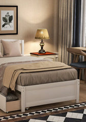 Alder Single Bed with Storage