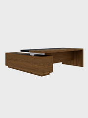 Grena Econo Desk And Side Rack Left