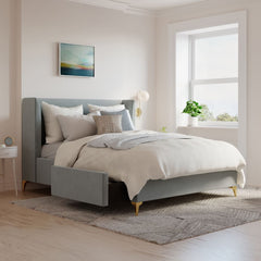 Cassie Upholstered Bed with Storage