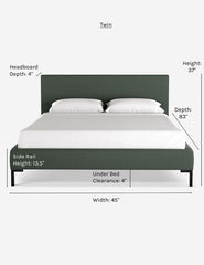Dahlia Upholstered Bed
