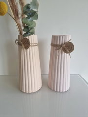 Handmade Ceramic Stripe Vase (PC)