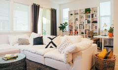 Nimbus cloud sectional sofa in ivory