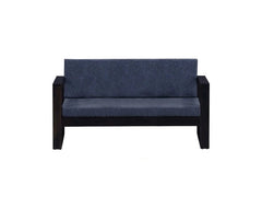 Lara 2 Seater Sofa - Black Walnut