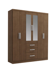 Cherone 6 Door Wardrobe with 3 Drawers