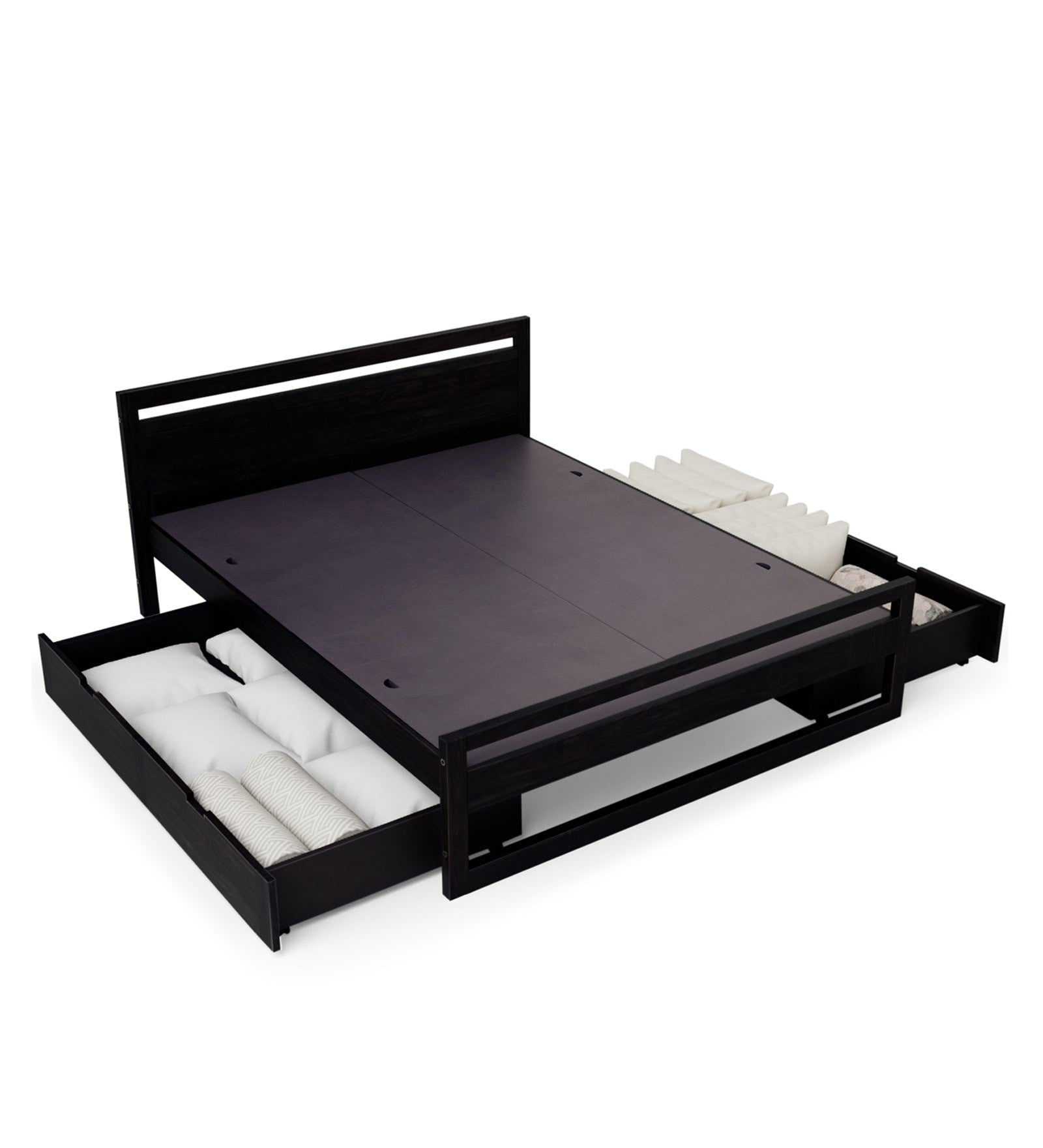 Roche Double Bed with Dual Storage