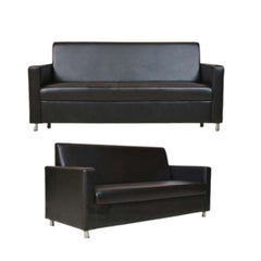 Three-seater leatherite