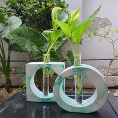 Handmade Glass Tube Propagation Vases