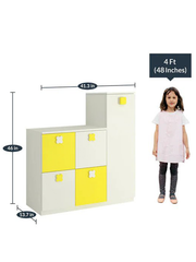 Anthory Storage Cabinet in Yellow