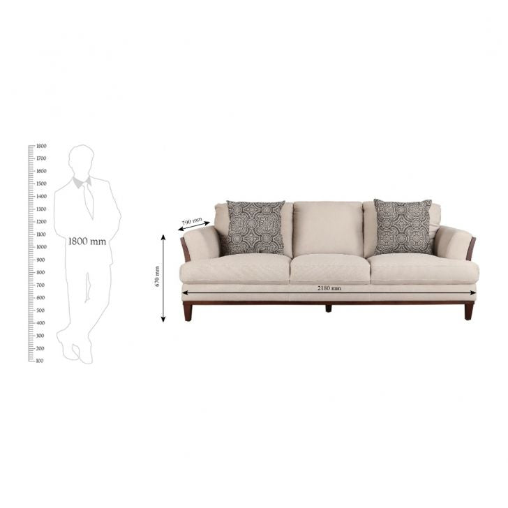 Sloan Three Seater