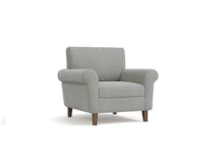 Flavia 1 Seater Sofa - Light Gray