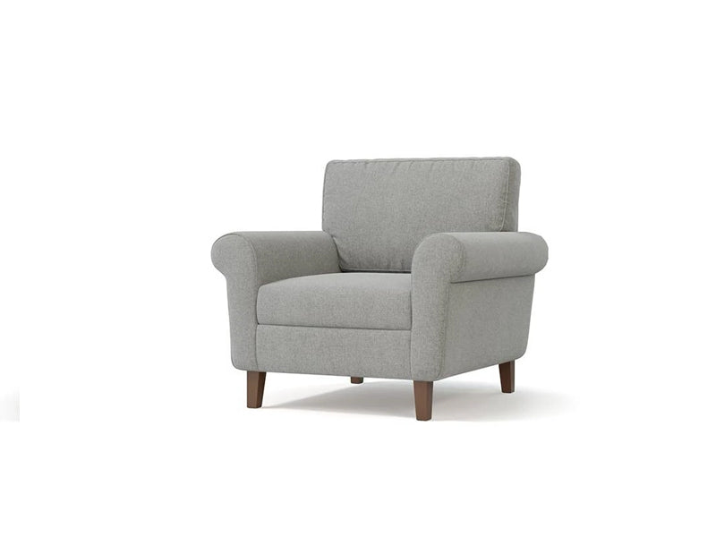 Flavia 1 Seater Sofa - Light Gray