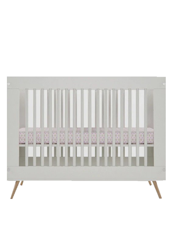 Archer Crib with Removable Side Railing in White colour