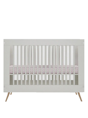 Archer Crib with Removable Side Railing in White colour