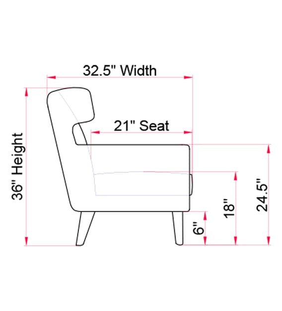 Camilla 1 Seater Sofa - Off White