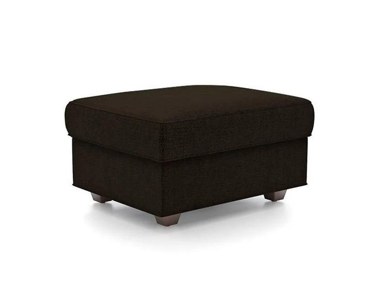 Austin Ottoman - Dark Brown