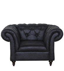 Andres 1 Seater Sofa - Charcoal Gray