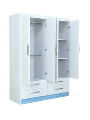 Morinari 4 Door Wardrobe with 4 Drawers