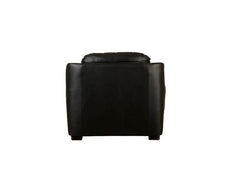 Ambroze 1 Seater Sofa - Black Leatherite