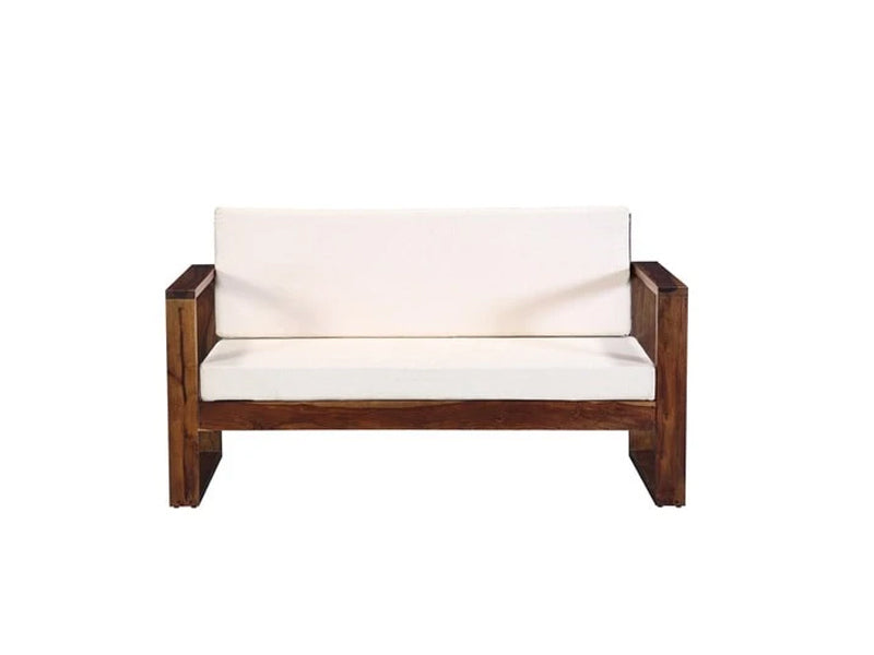 Lara 2 Seater Sofa - Walnut