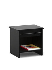 Aruba Bed Side Table - Dark Brown
