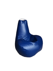 Leather Long chair	- Dark Blue