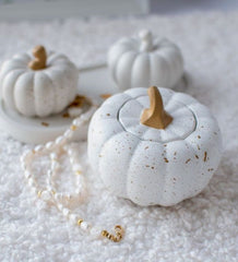Colorful Pumpkin Jar with Lid (PC)