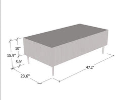 Deep Black Coffee Table