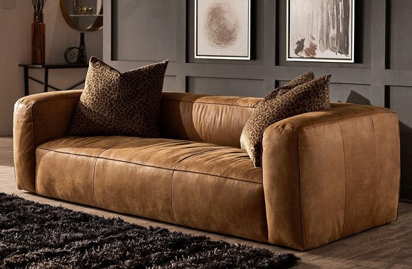 Outback Bridle Three Seater Sofa