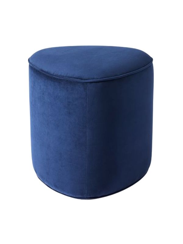 Lottie - Upholstered Teel Sofa Stool