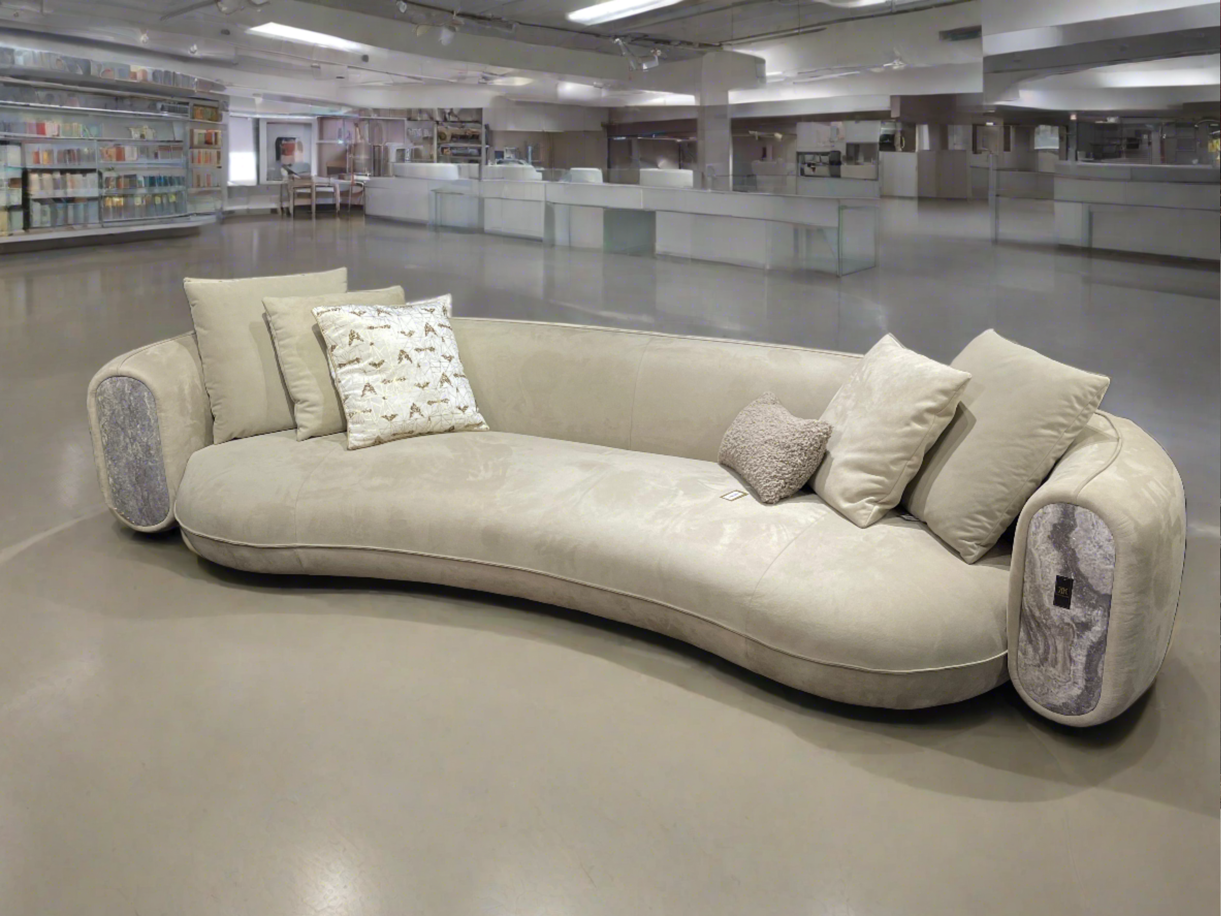 Soyotyne Round Sofa 4 Seater