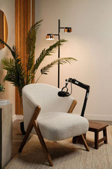 Boucle Lounge Chair