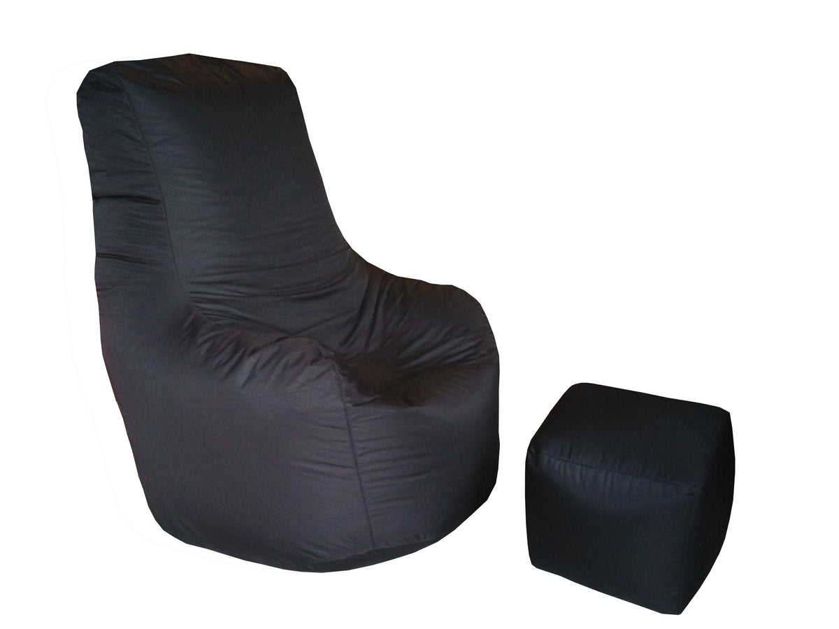 Relaxant Bean Bag - Black