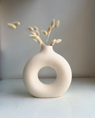 Donut Vase Pair ( Large and Small )