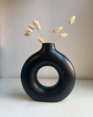Donut Vase Pair ( Large and Small )