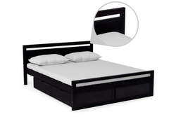 Roche Double Bed with Dual Storage