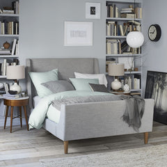Nine Upholstered Bed
