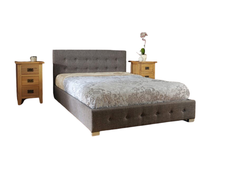 Romola Upholstered Double Bed